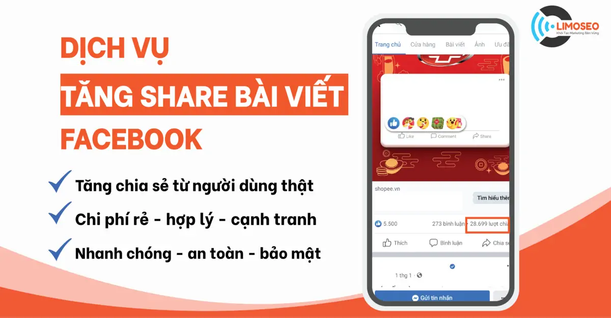 Dịch vụ Share PR lên Fanpage